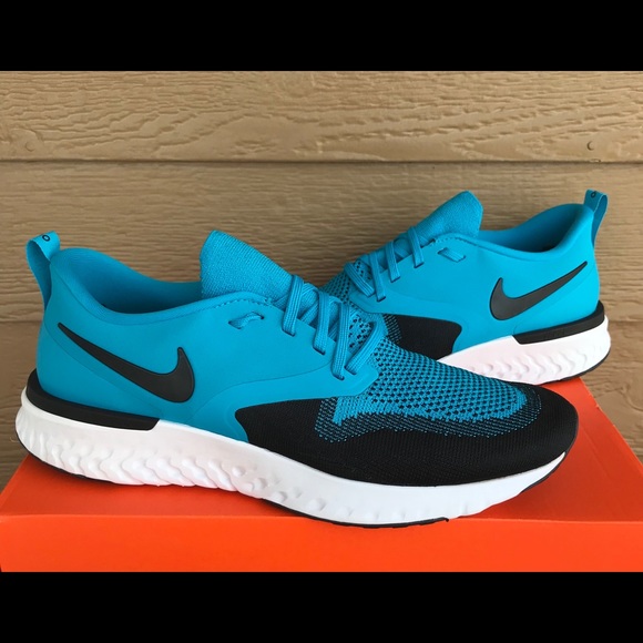 Nike Odyssey React 2 FK Running Shoe Blue Lagoon - Picture 6 of 10